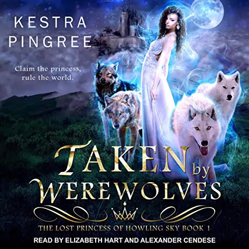 Kestra Pingree'nin Taken by Werewolves kitabının kapağı