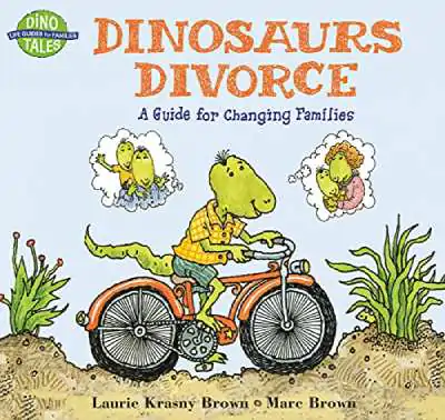 マーク・ブラウン著『Dinosaurs Divorce』の表紙