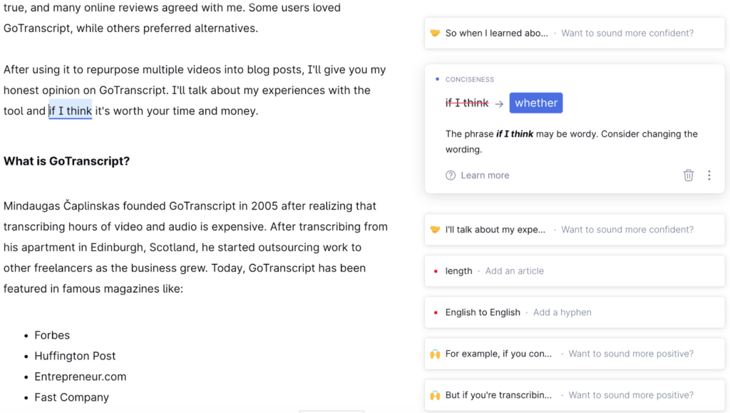 Grammaire pour les écrivains indépendants