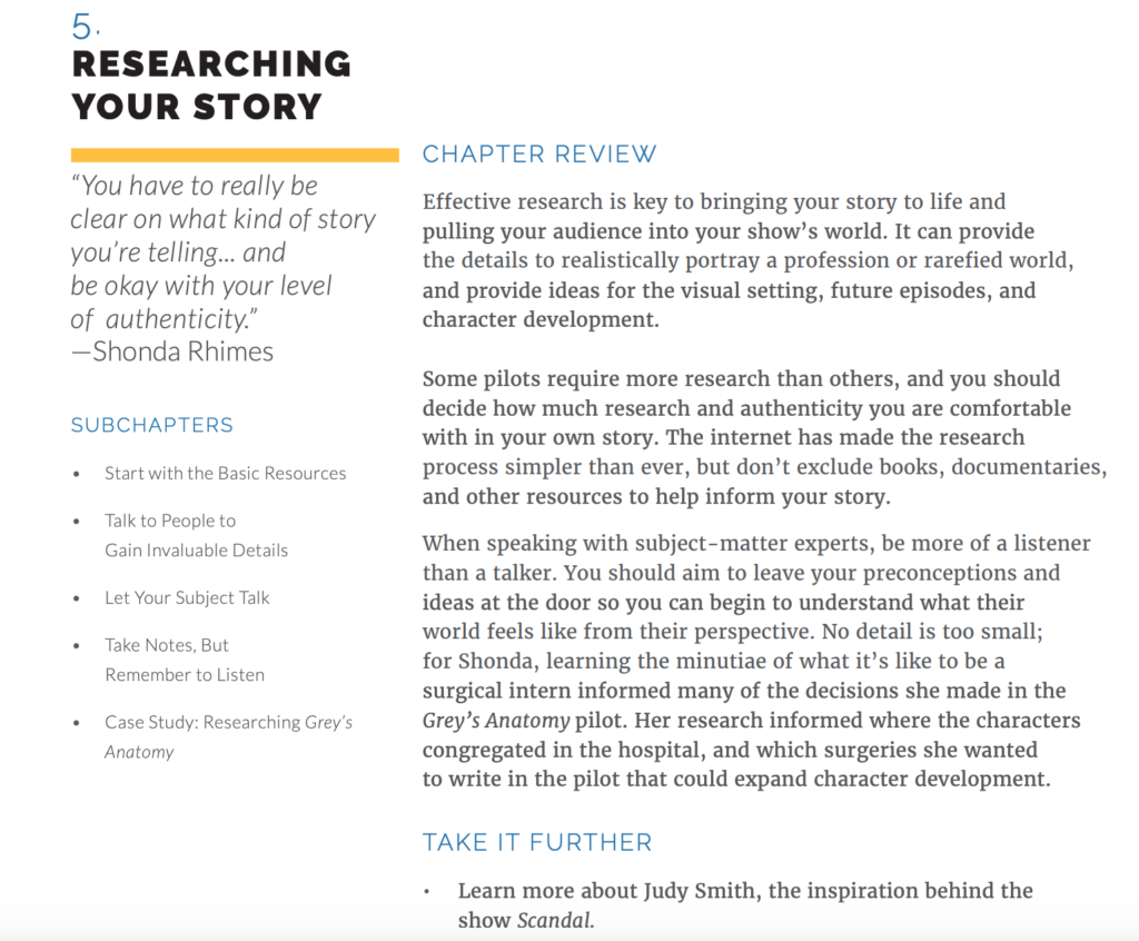 Cercetând povestea ta