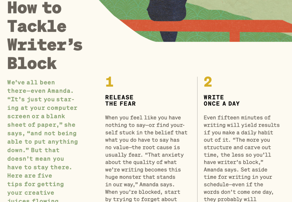 Comment lutter contre le blocage de l'écrivain