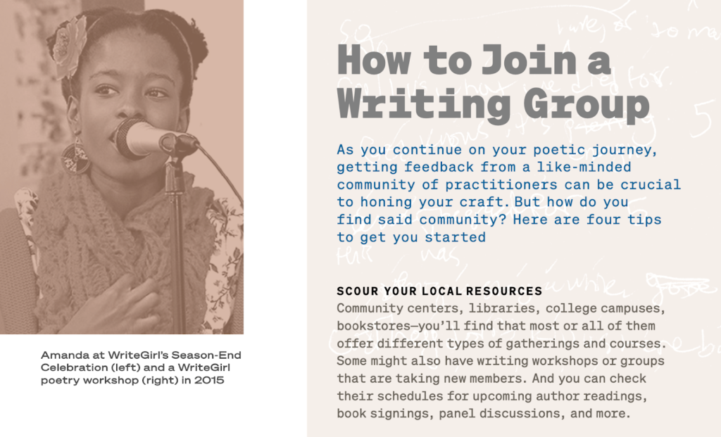 Comment rejoindre un groupe d'écriture