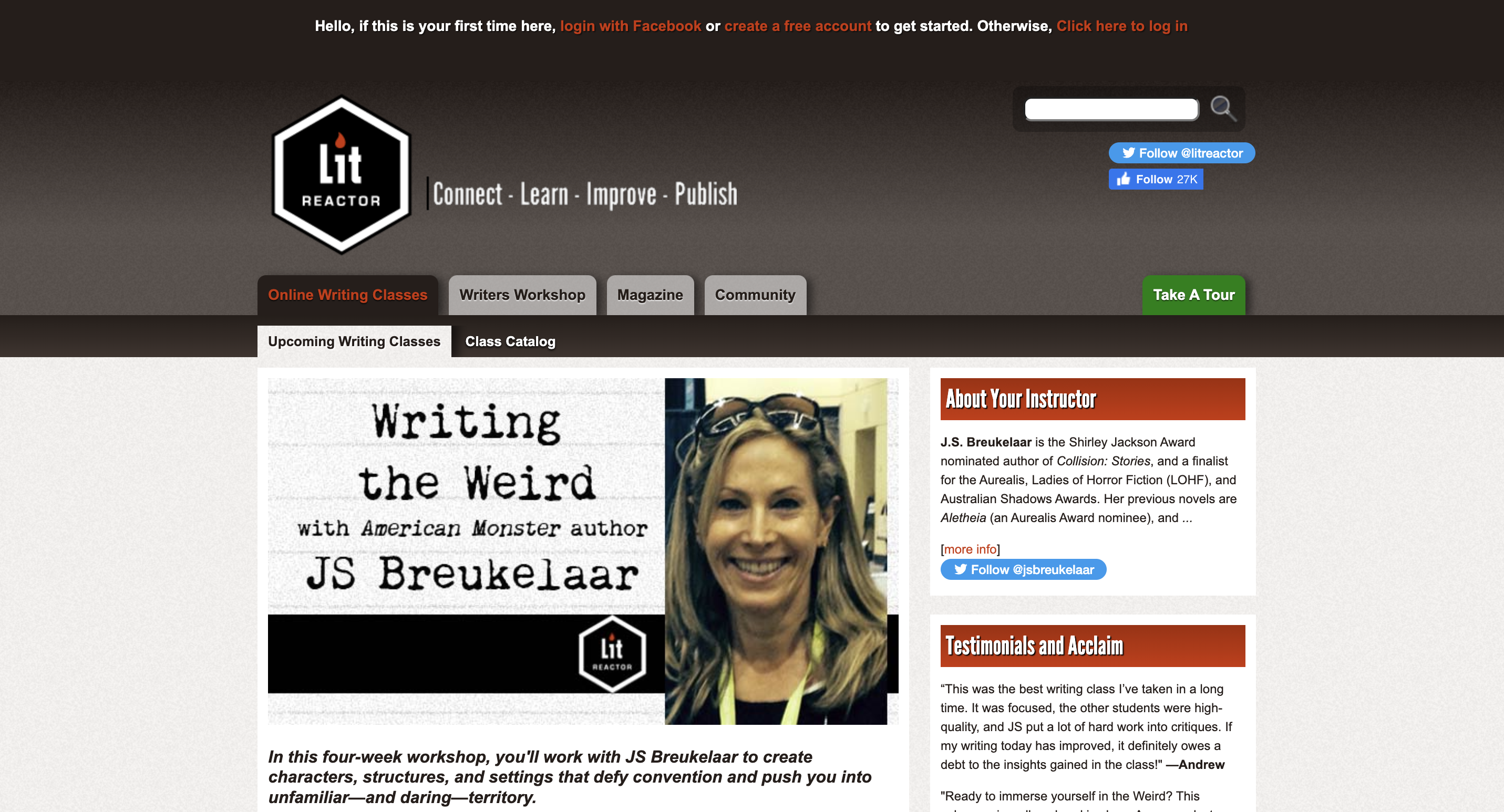 LitReactor 寫奇怪的東西