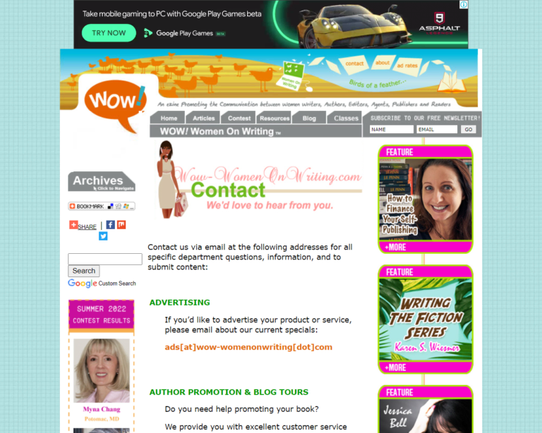 Женщины о писательстве