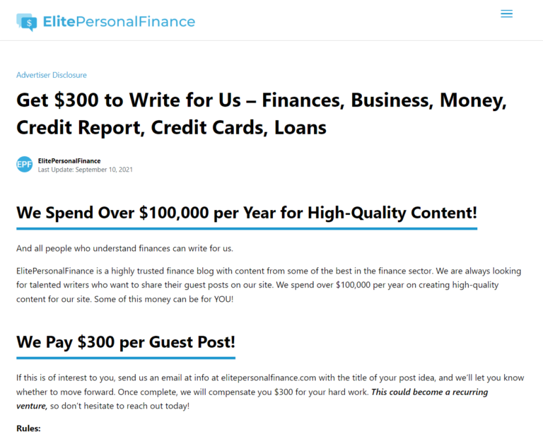 Элитные личные финансы