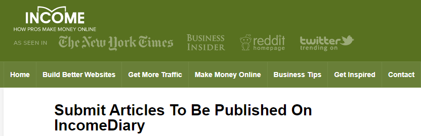 Дневник доходов