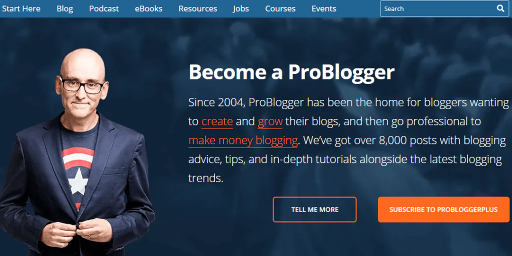Bacheca di lavoro di Problogger