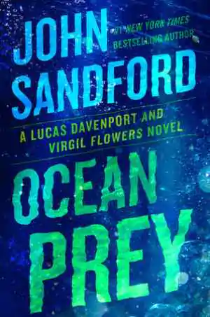 約翰·桑福德 (John Sandford) 所著的《海洋掠食》一書的封面