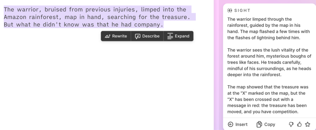 La funzione di descrizione