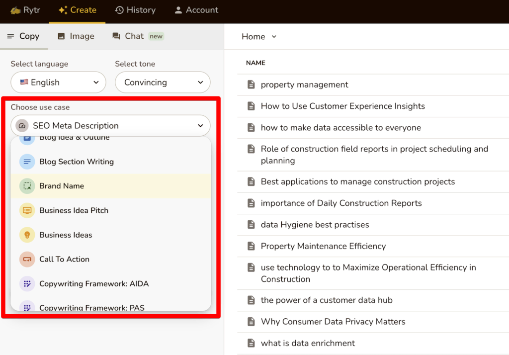 Rytr для маркетологов