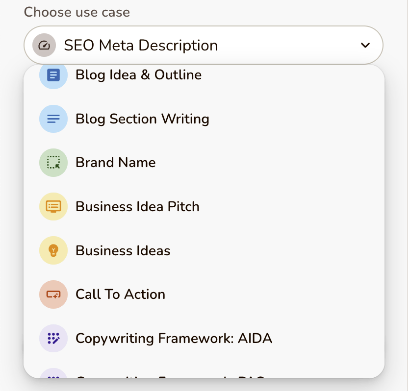 Несколько вариантов генерации контента