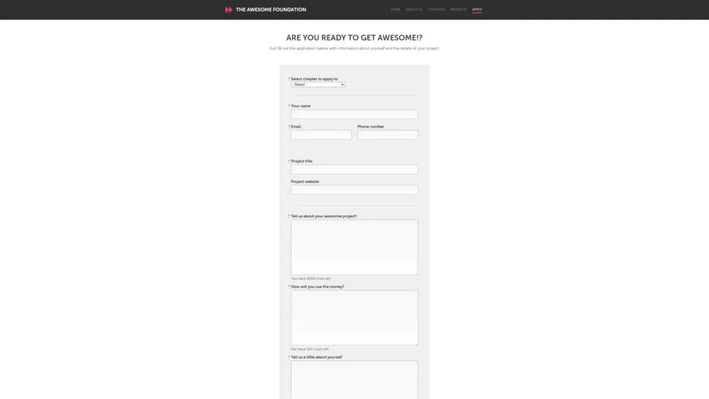 Потрясающий грант фонда