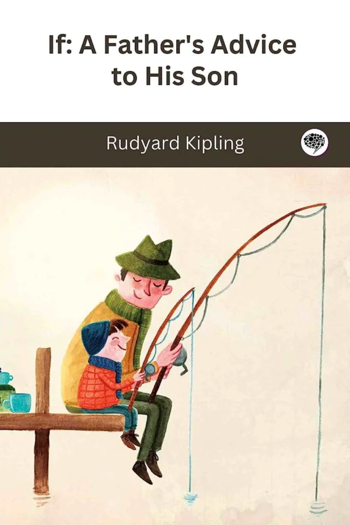 Sampul buku "Jika-" oleh Rudyard Kipling