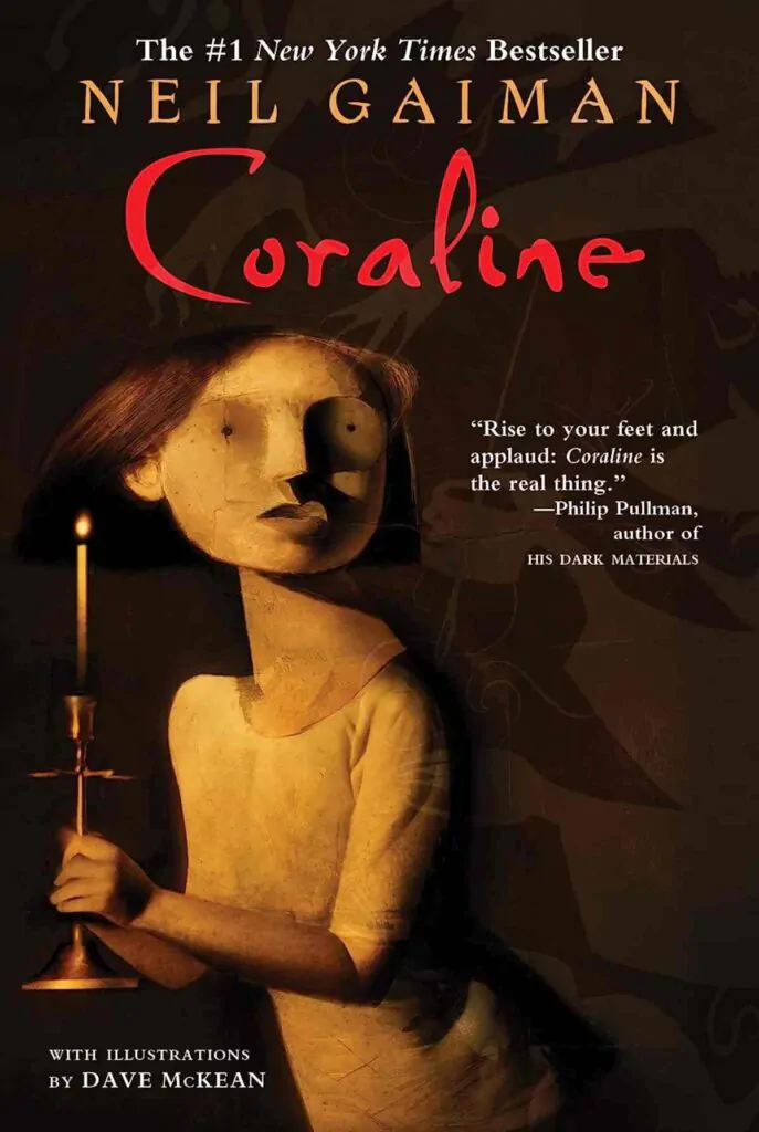 Coperta de carte a lui Coraline