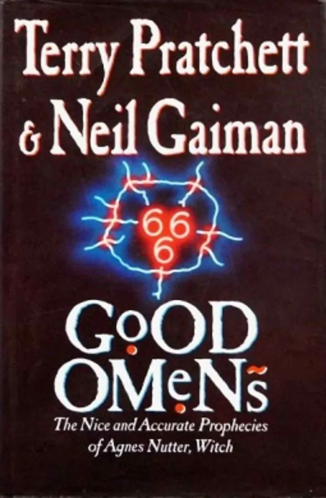 ปกหนังสือของ Good Omens