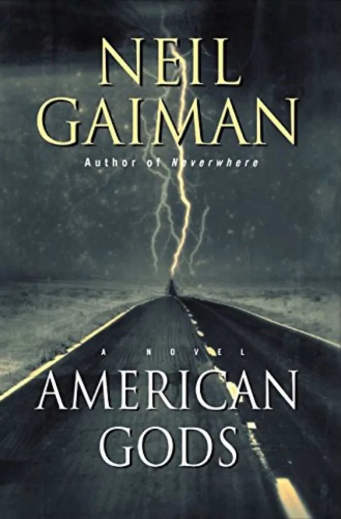 ปกหนังสือของ American Gods