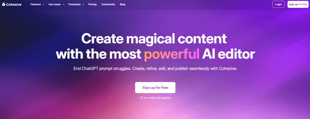 응집력 있는 AI 검토