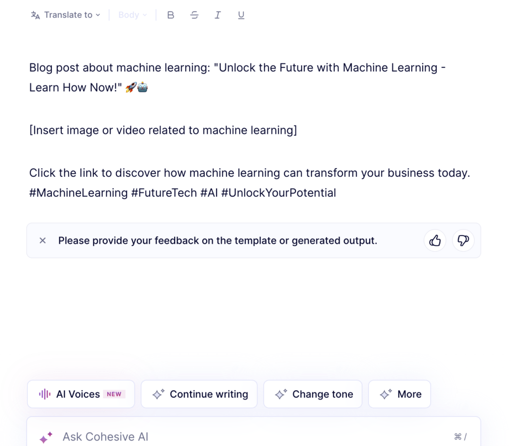 프리랜서 작가를 위한 응집력