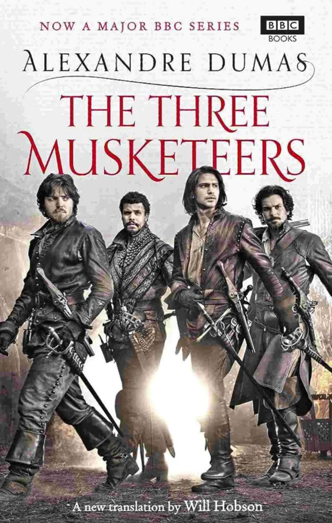 Alexandre Dumas의 The Three Musketeers 책 표지