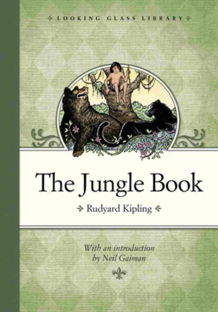 Rudyard Kipling의 The Jungle Book 책 표지
