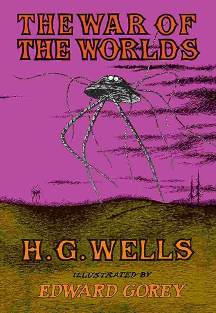H. G. Wells의 The War Of The Worlds 책 표지