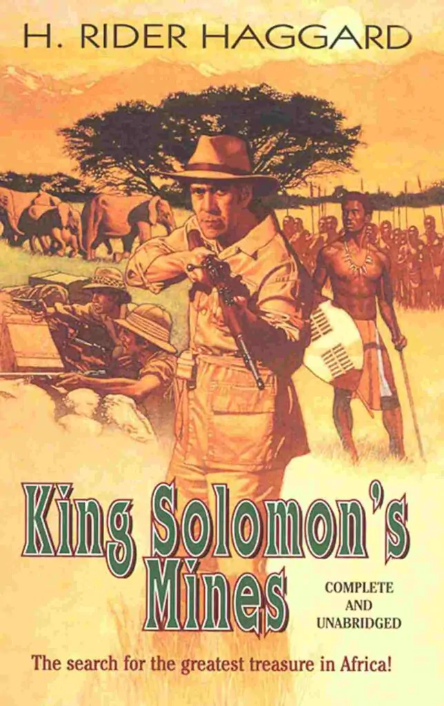 H. Rider Haggard의 King Solomon's Mines 책 표지