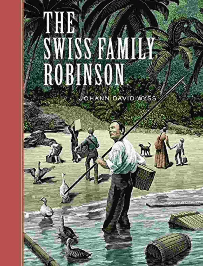 Johann David Wyss의 The Swiss Family Robinson 책 표지